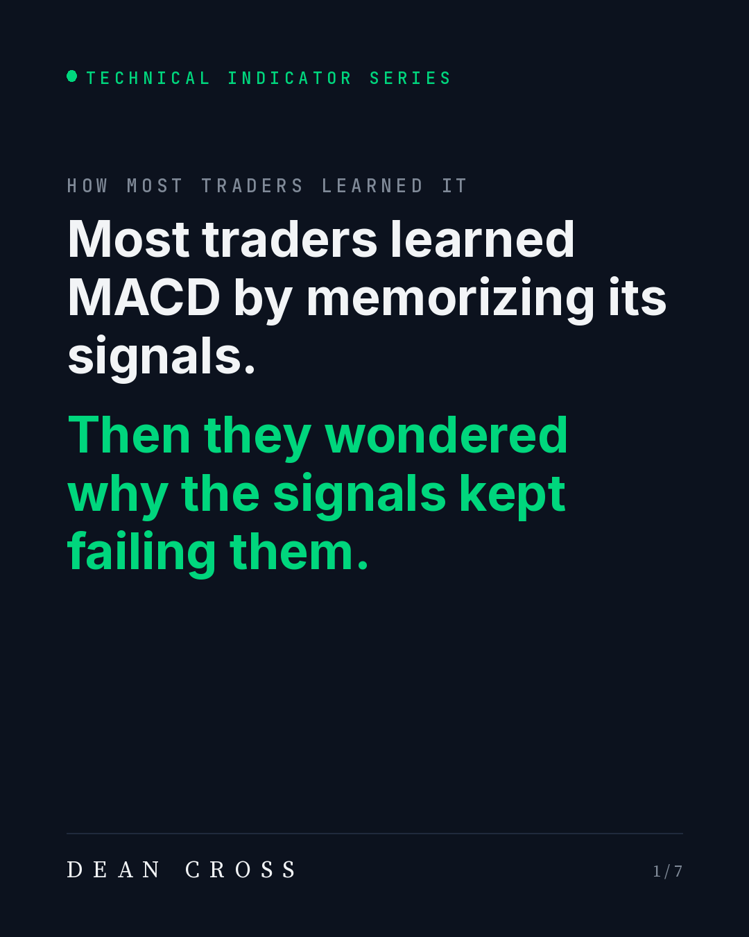 MACD for Beginners post